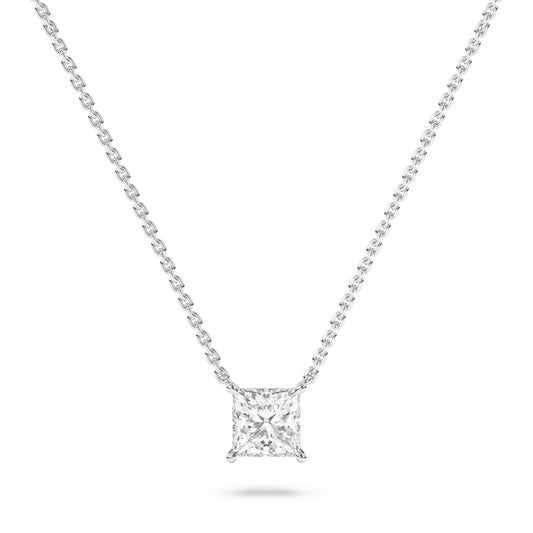 Princess Lab Diamond Pendant