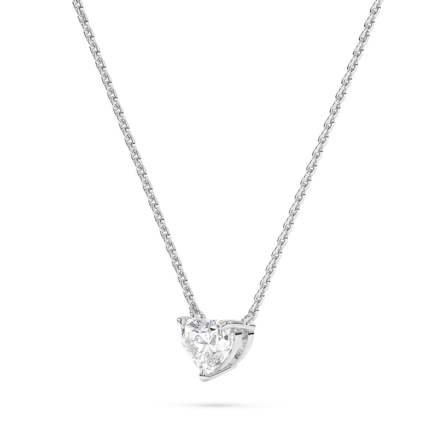 Heart Lab Diamond Pendant