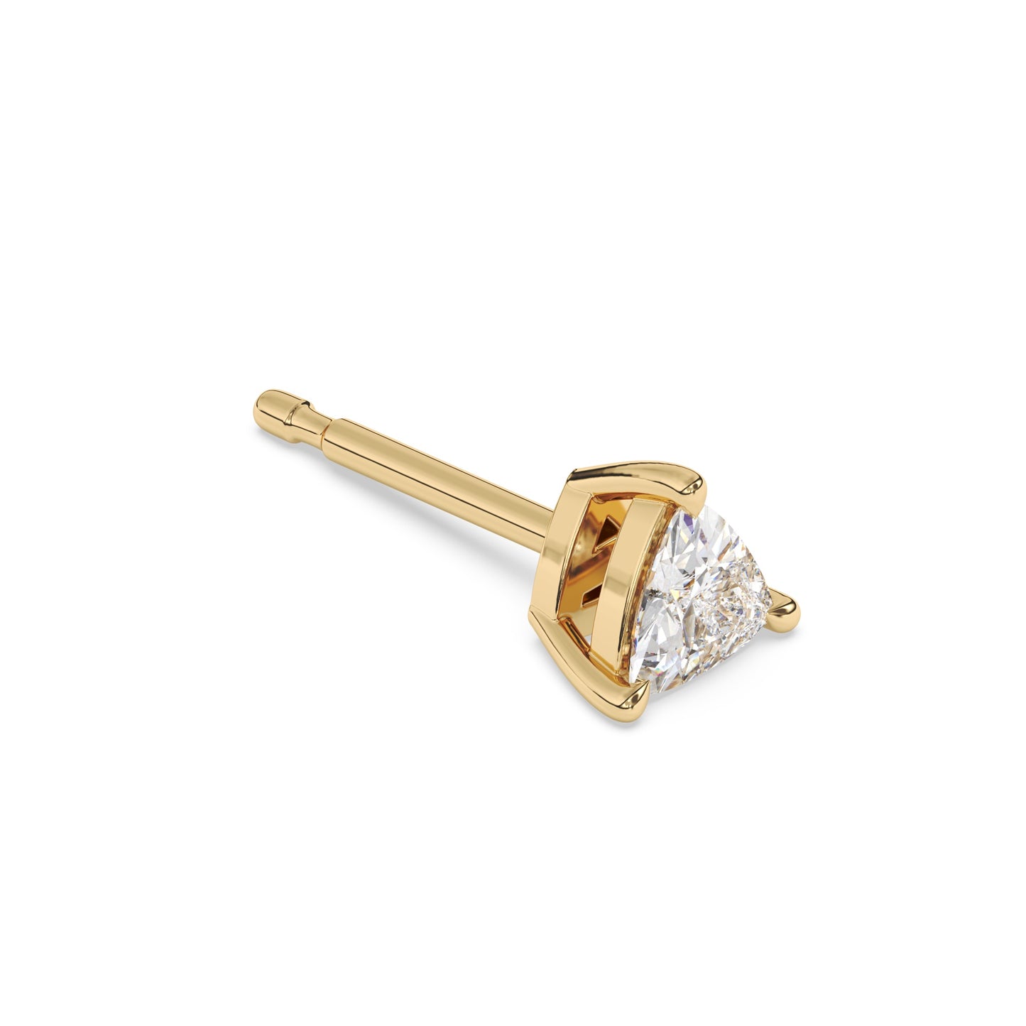 Trillion Lab Diamond Earrings