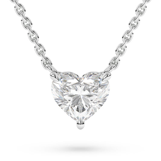 Heart Lab Diamond Pendant
