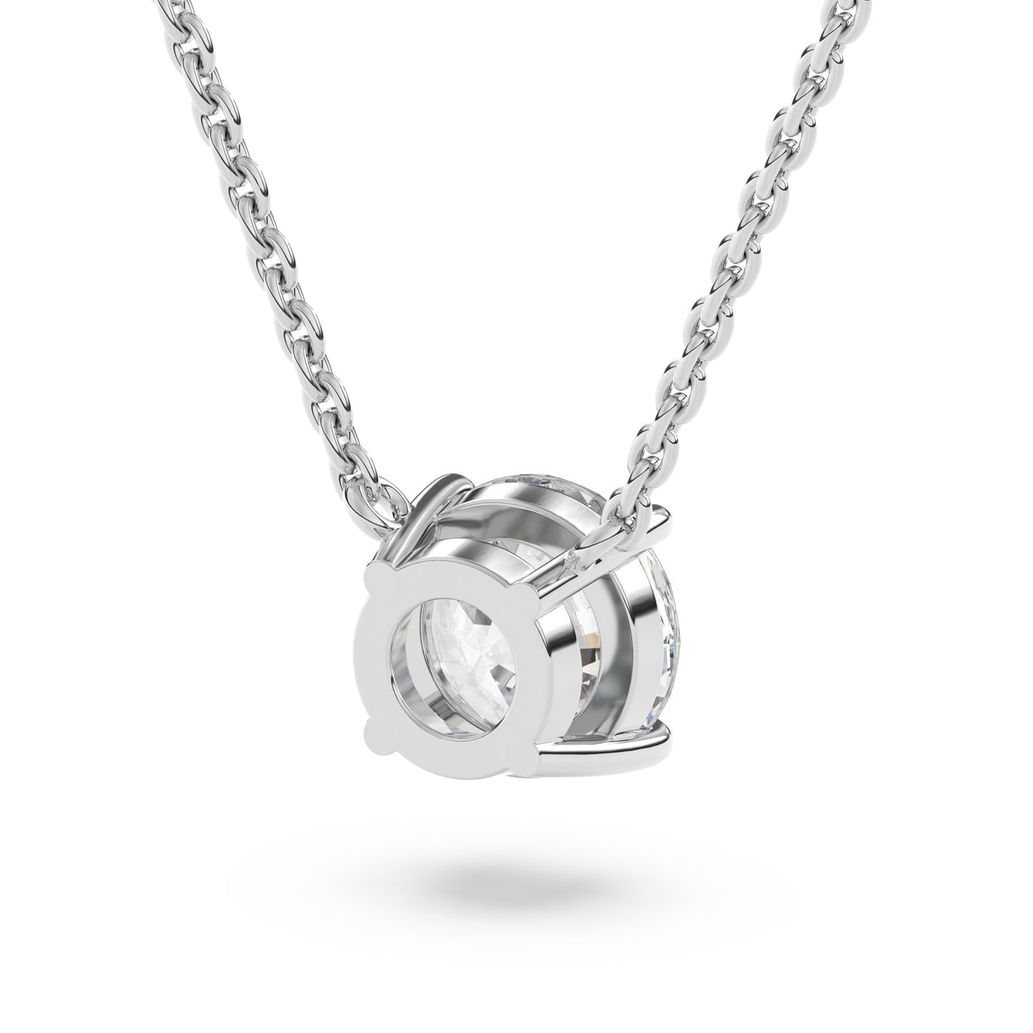 Round Brilliant Lab Diamond Pendant