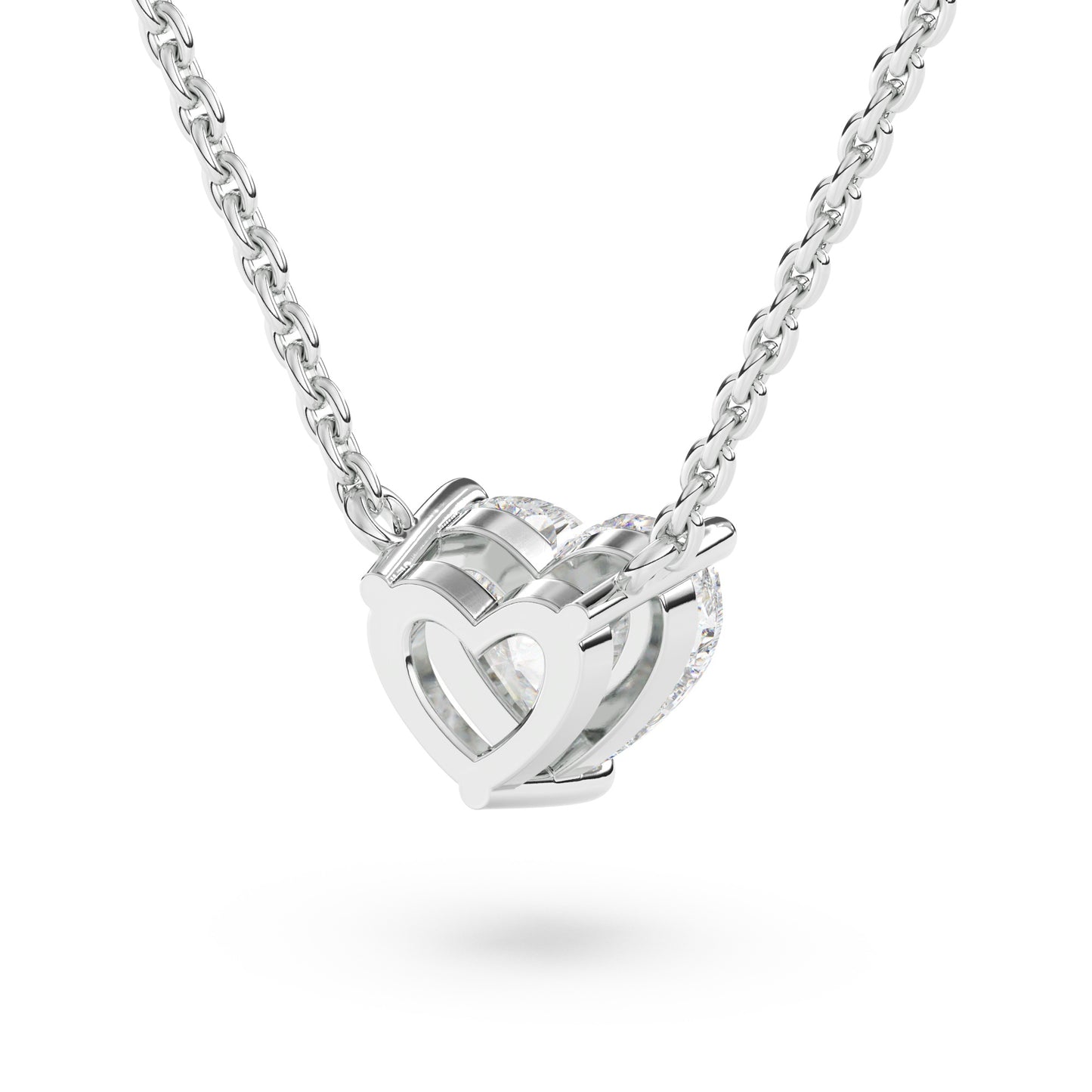Heart Lab Diamond Pendant