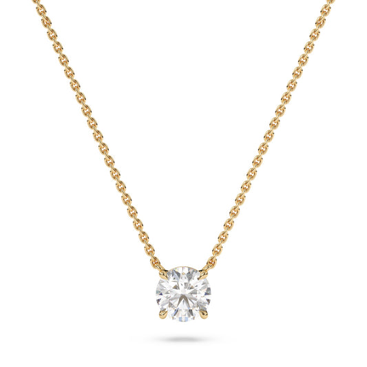 Round Brilliant Lab Diamond Pendant
