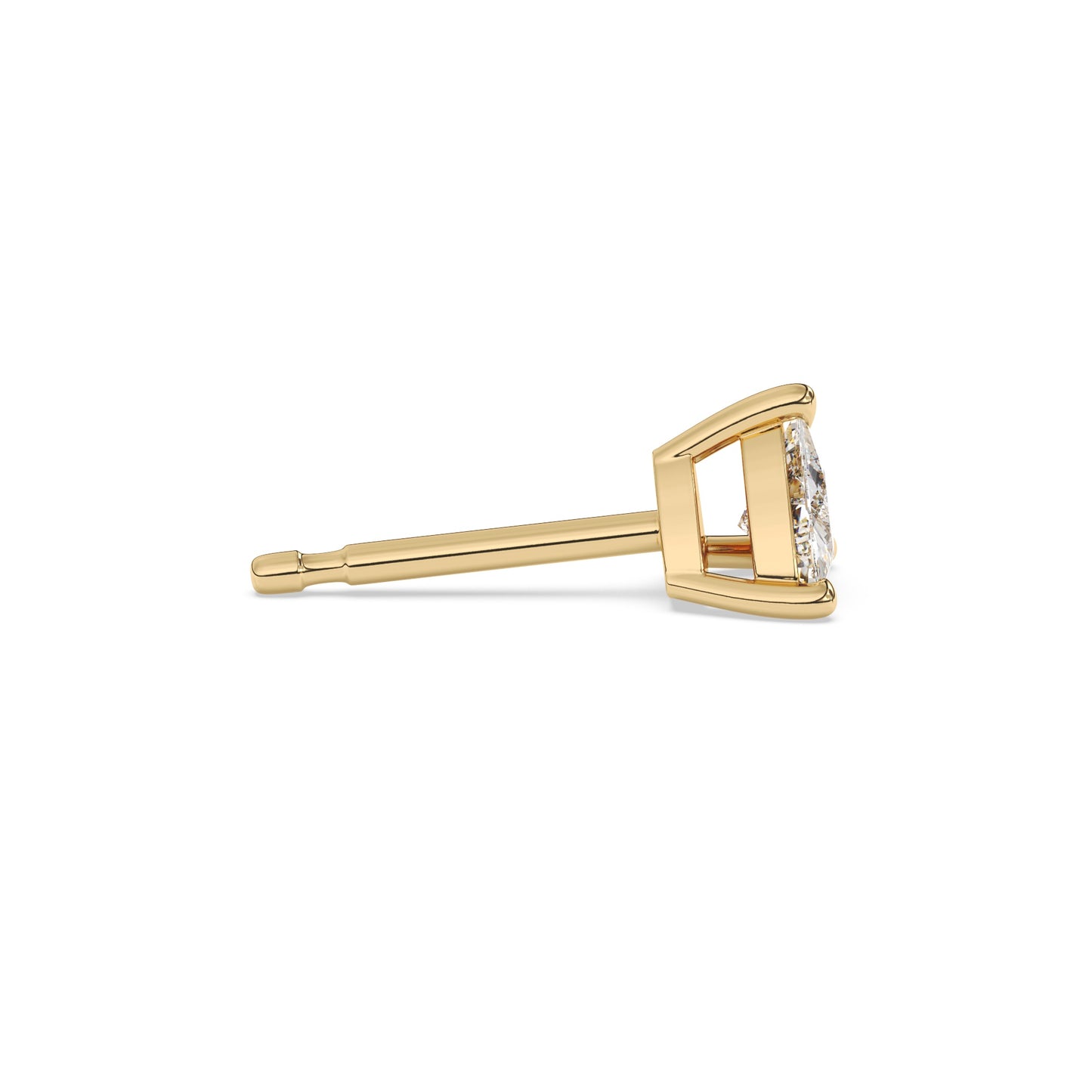 Trillion Lab Diamond Earrings