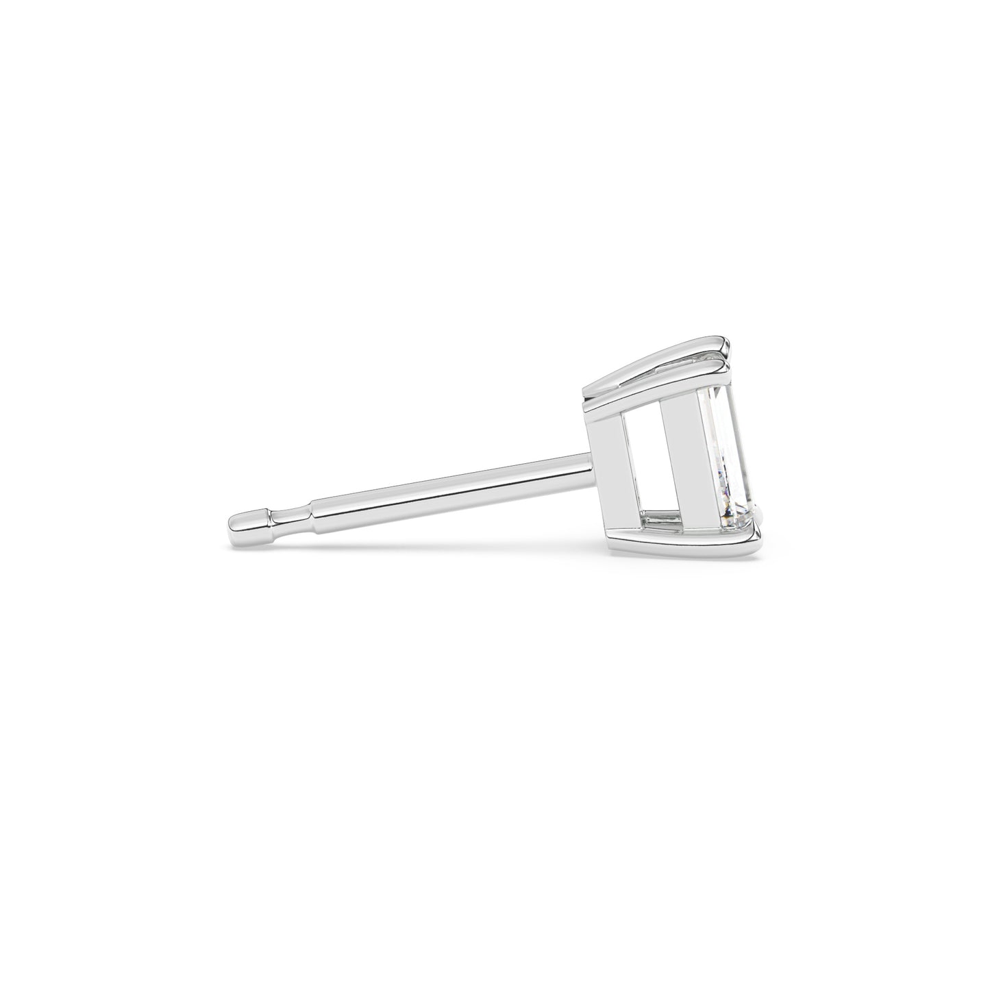Baguette Lab Diamond Earrings