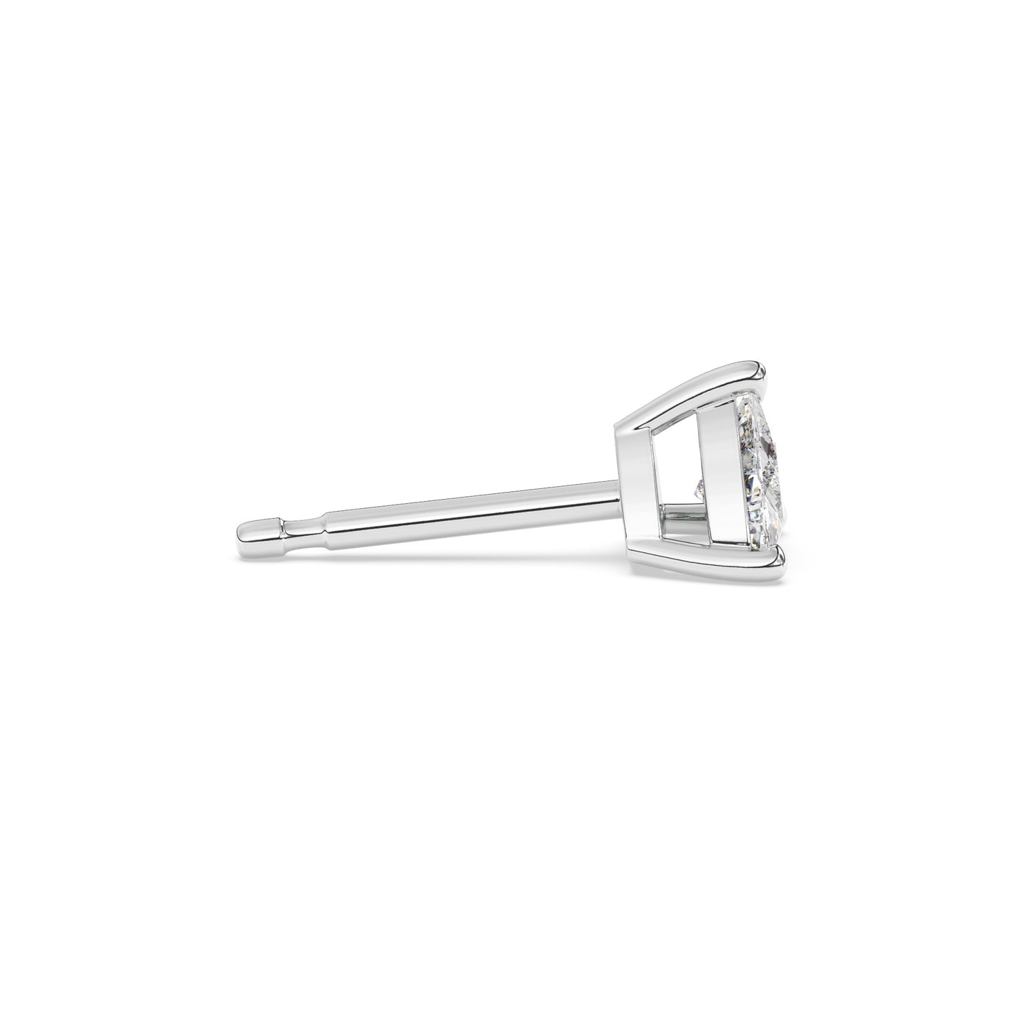 Trillion Lab Diamond Earrings