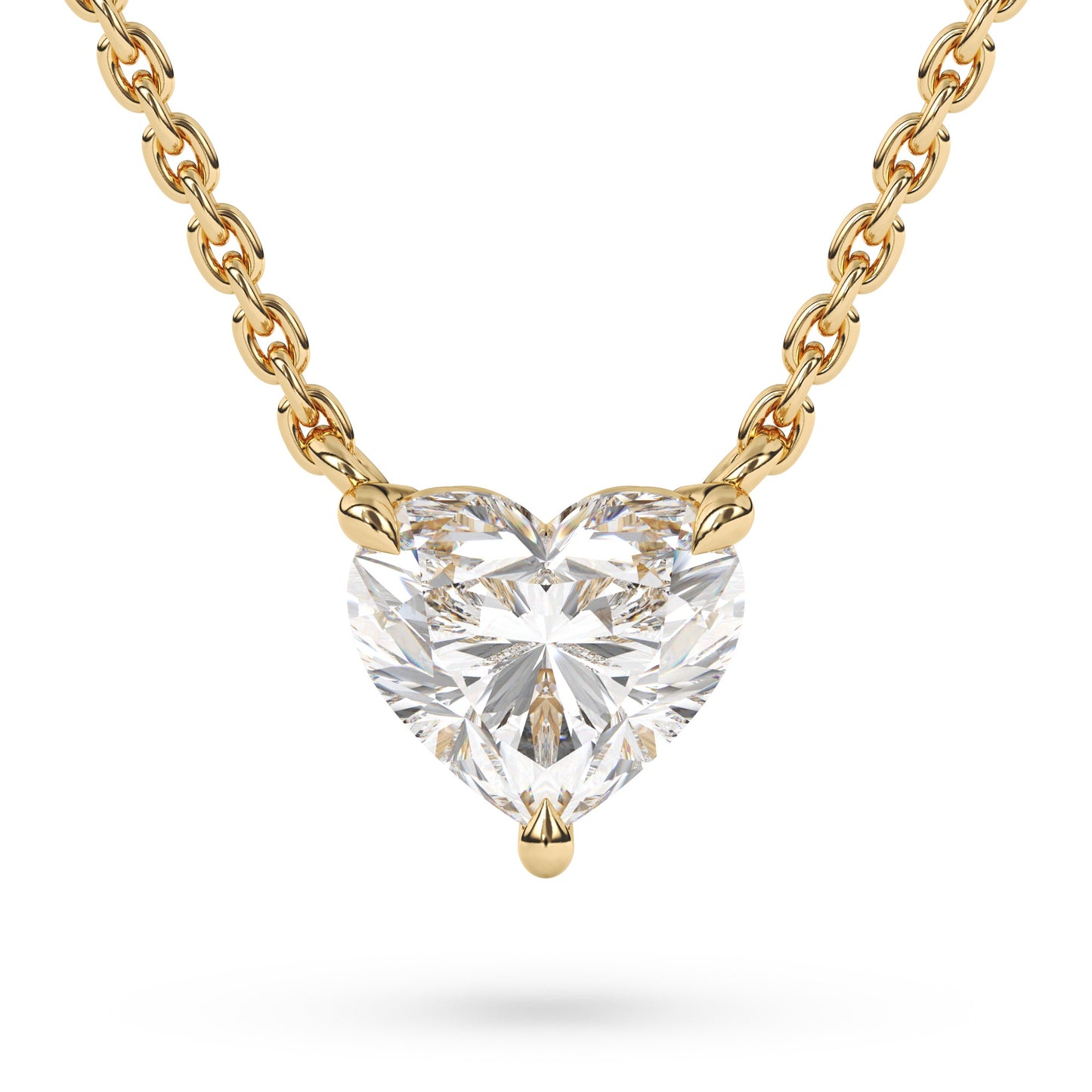 Heart Lab Diamond Pendant
