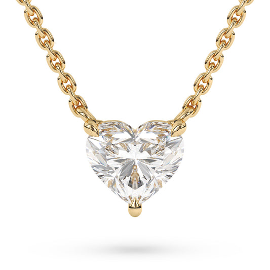 Heart Lab Diamond Pendant