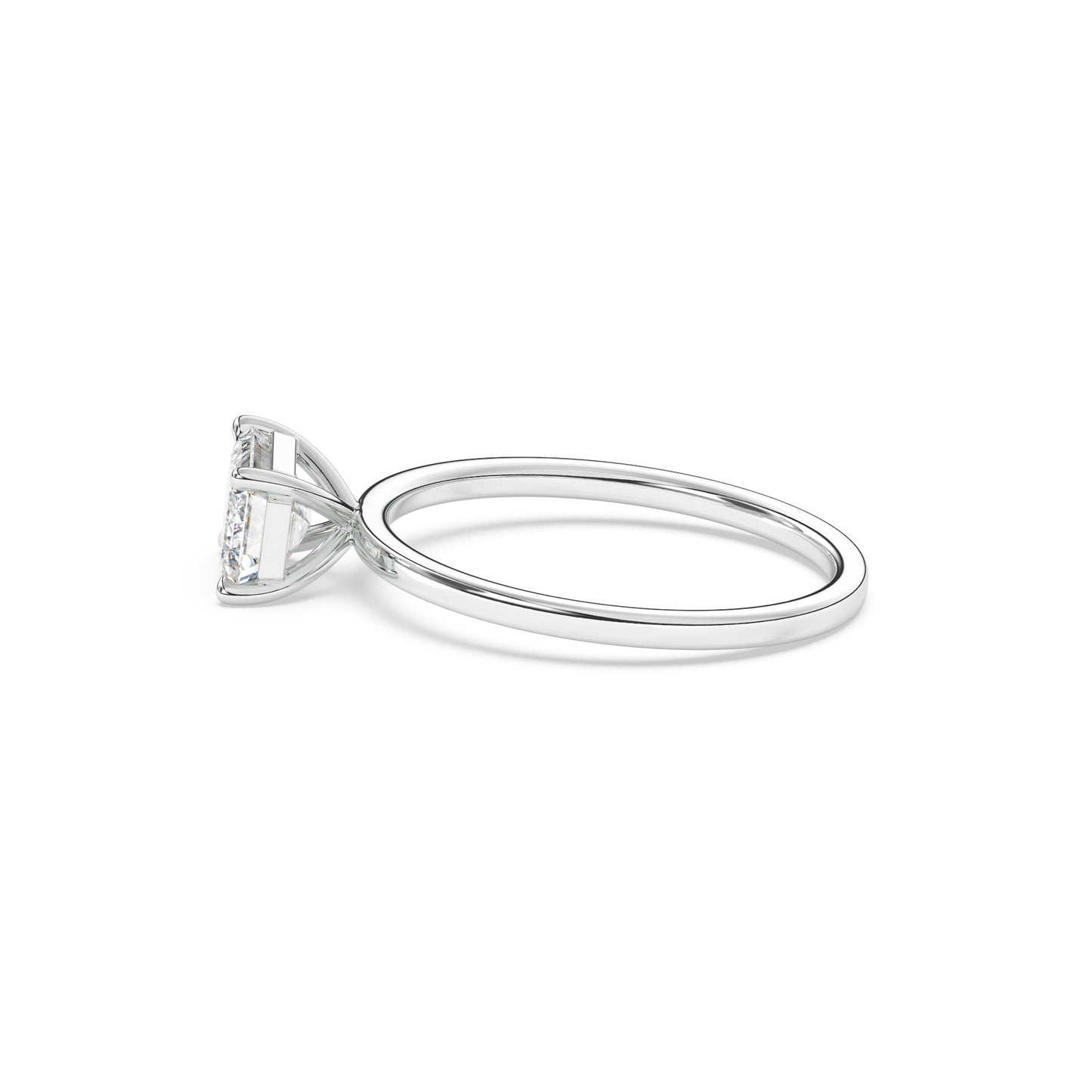 Emerald Landscape Lab Diamond Solitaire