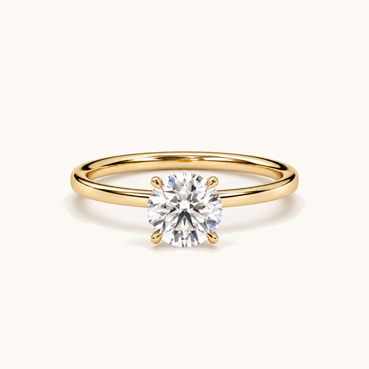 Round Brilliant Solitaire Ring
