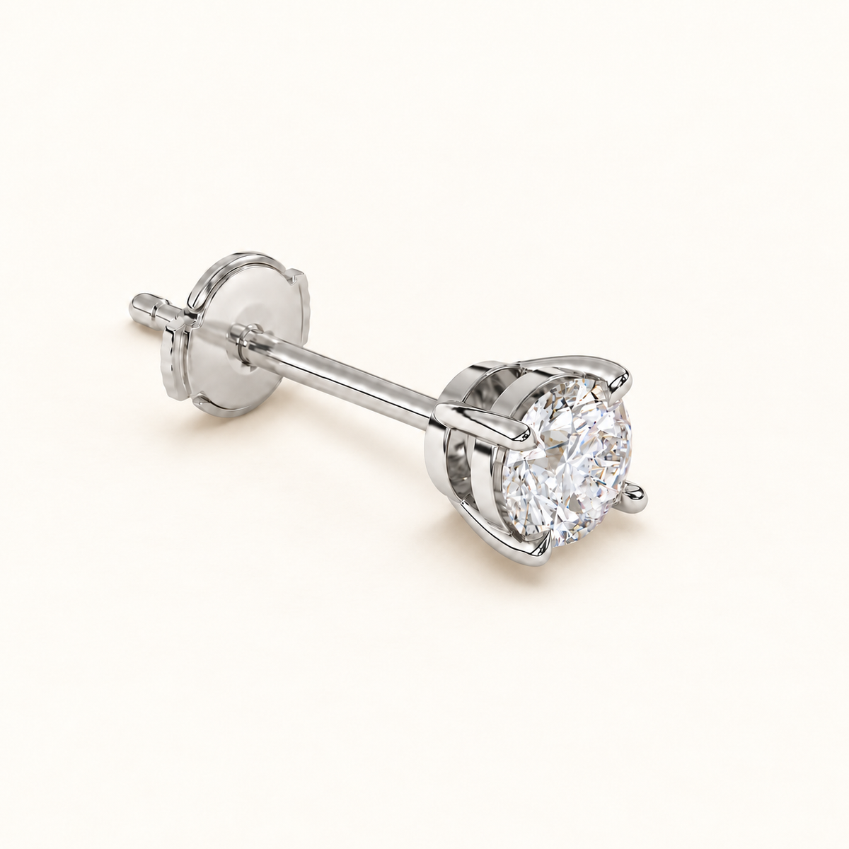 round brilliant studs 1p5 tcw white gold alpha back