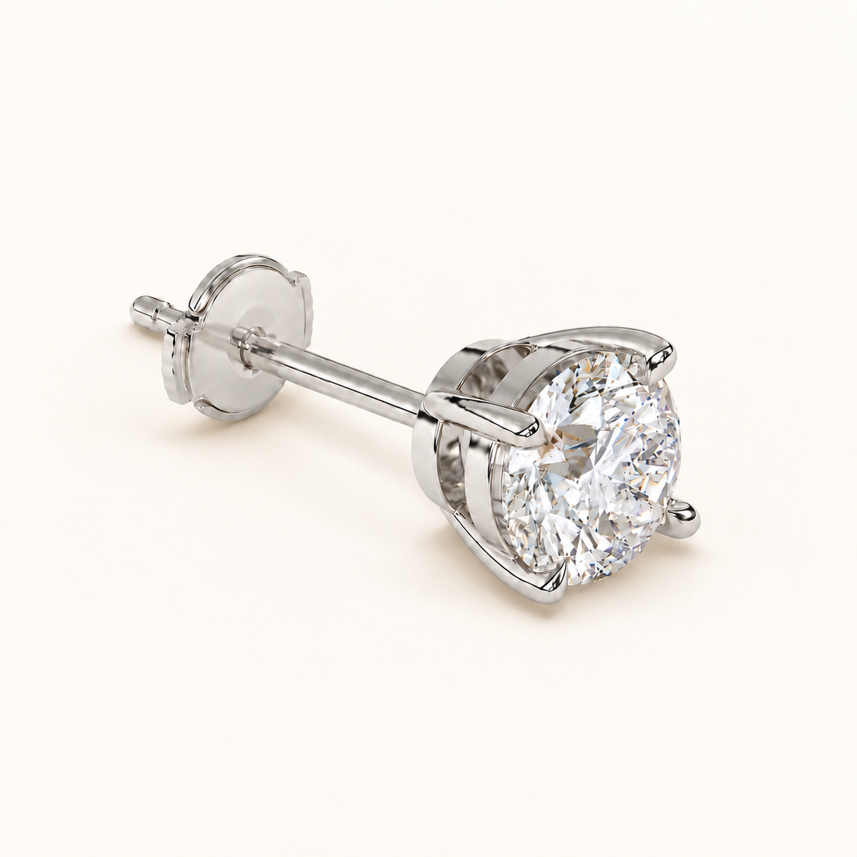 round brilliant studs 3 tcw white gold alpha back