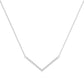 V Shape Diamond Pendant