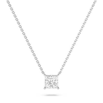 Princess Lab Diamond Pendant