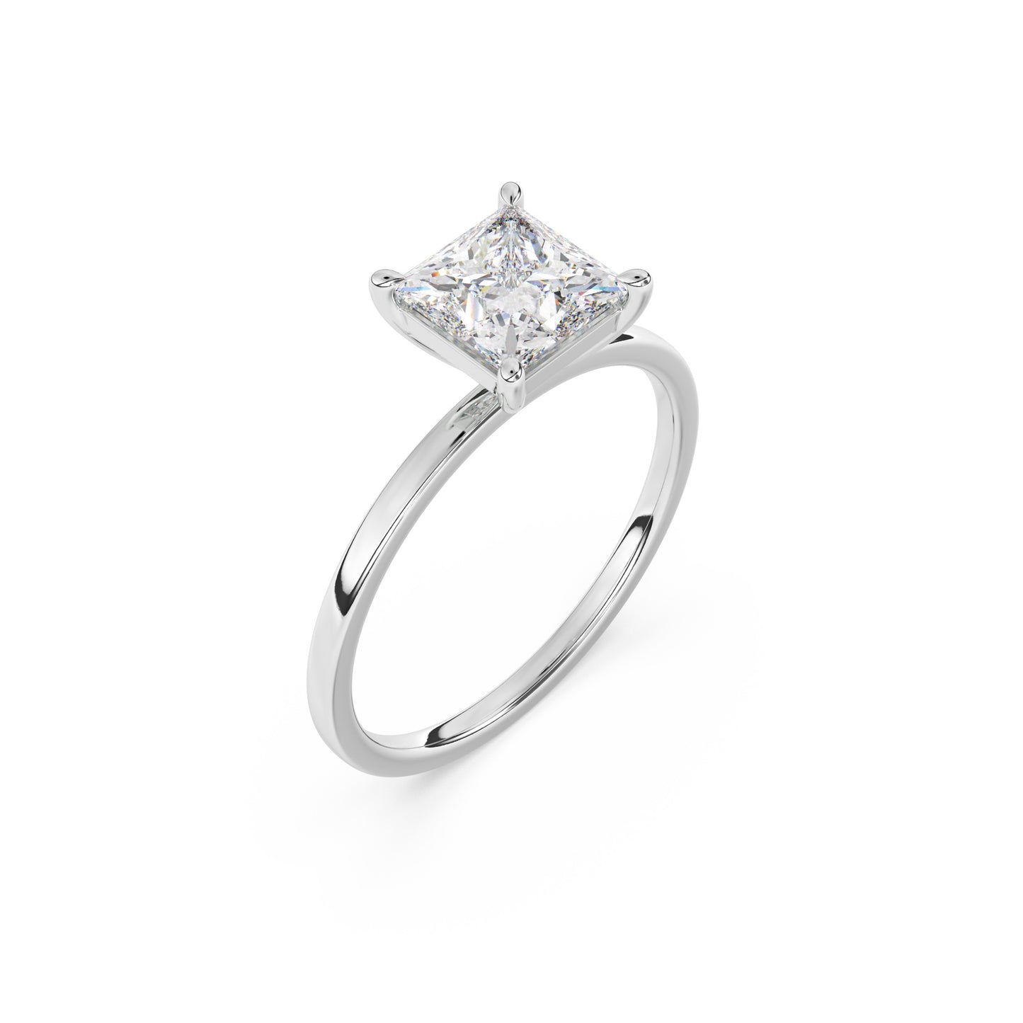 Princess Lab Diamond Solitaire