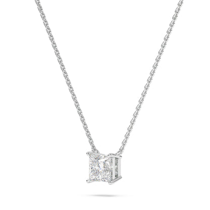 Princess Lab Diamond Pendant