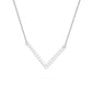 V Shape Diamond Pendant