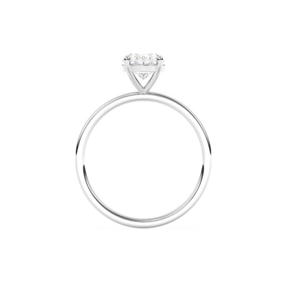 Oval Lab Diamond Solitaire
