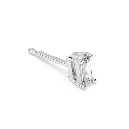 Baguette Lab Diamond Earrings
