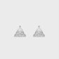 Trillion Lab Diamond Earrings