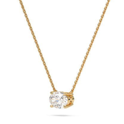 Oval Lab Diamond Pendant