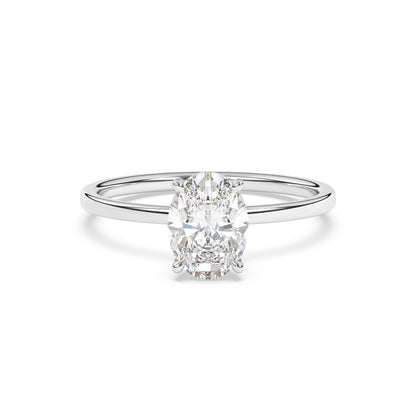 Oval Lab Diamond Solitaire