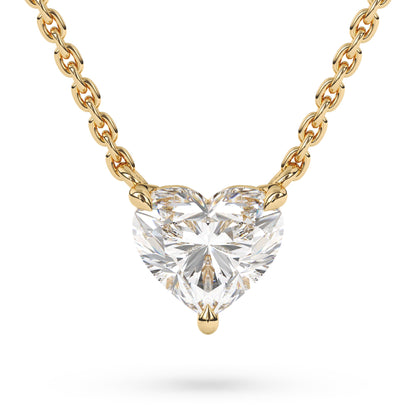 Heart Lab Diamond Pendant