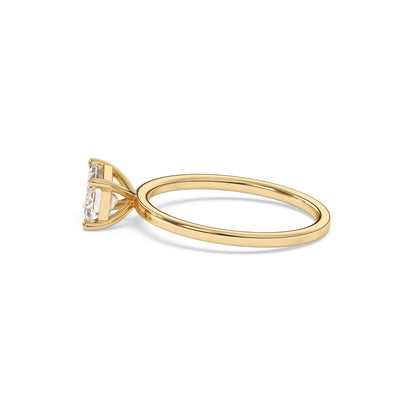 Emerald Landscape Lab Diamond Solitaire