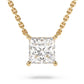 Princess Lab Diamond Pendant